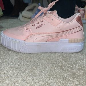 Pink Puma Sneakers